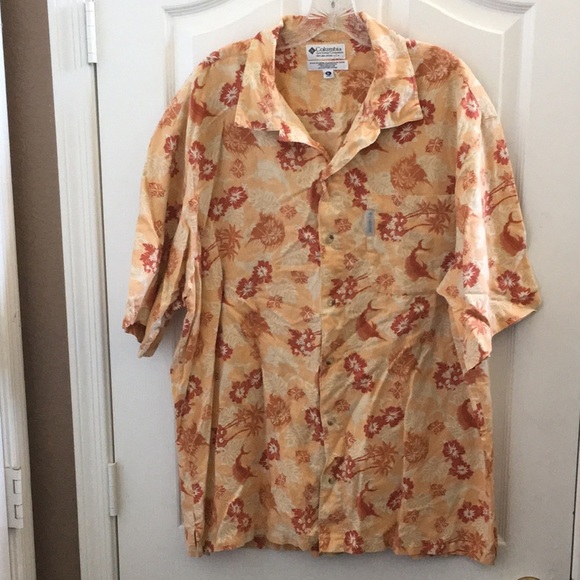 Men’s Columbia SS Casual Shirt (XL) - Picture 1 of 9